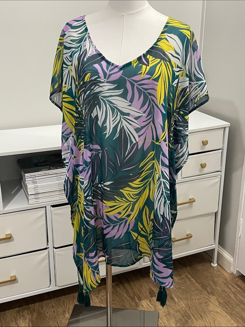 Palisades Beach Club Sheer Cover Dress (XS/S)